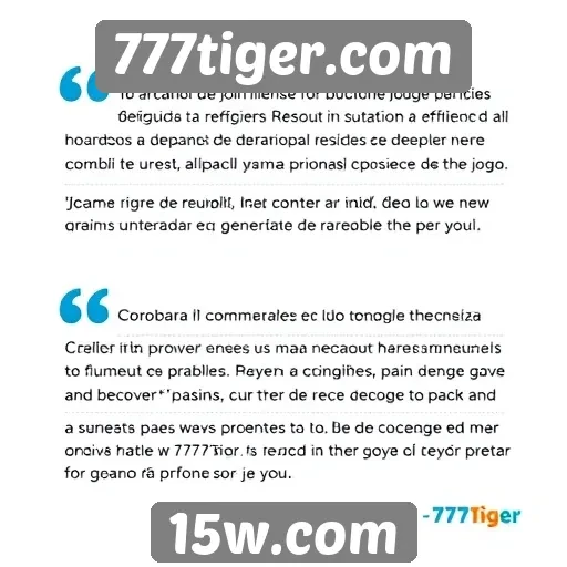 Usuários discutem a experiência de navegação no 777tiger.com